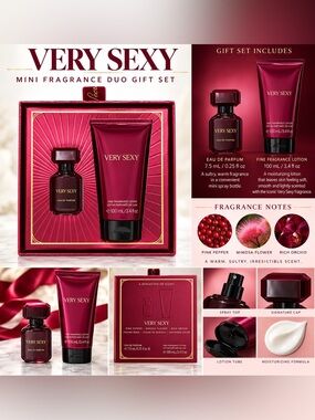 VICTORIA'S SECRET VERY SEXY DUO GIFT SET (NEW WITH TAGS)